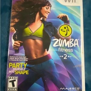 Zumba Fitness 2 for Nintendo Wii.